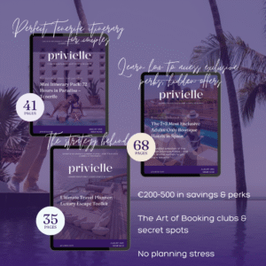 Privielle Signature Travel Bundle – 3 in 1