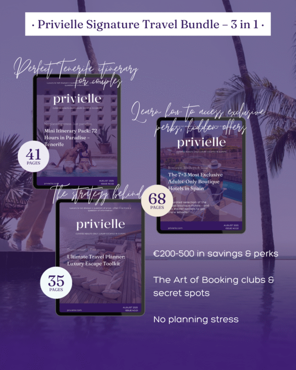 Privielle Signature Travel Bundle – 3 in 1